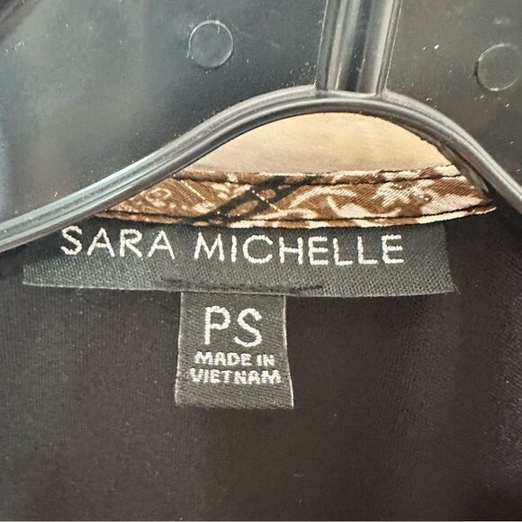 Sara Michelle petite small brown top - Picture 4 of 5